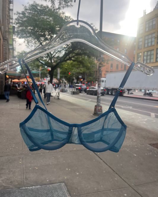 Only Hearts: Whisper Underwire Bra - Teal