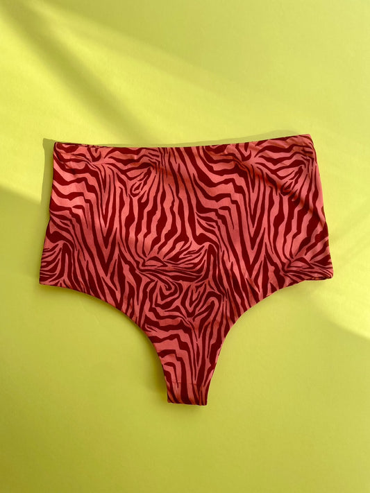 Acacia: Seychelles High-Waisted Bikini Bottom - Neon Mares