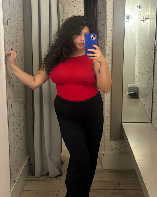 Kye Intimates: Recline Bamboo Bateau Top - Corbusier