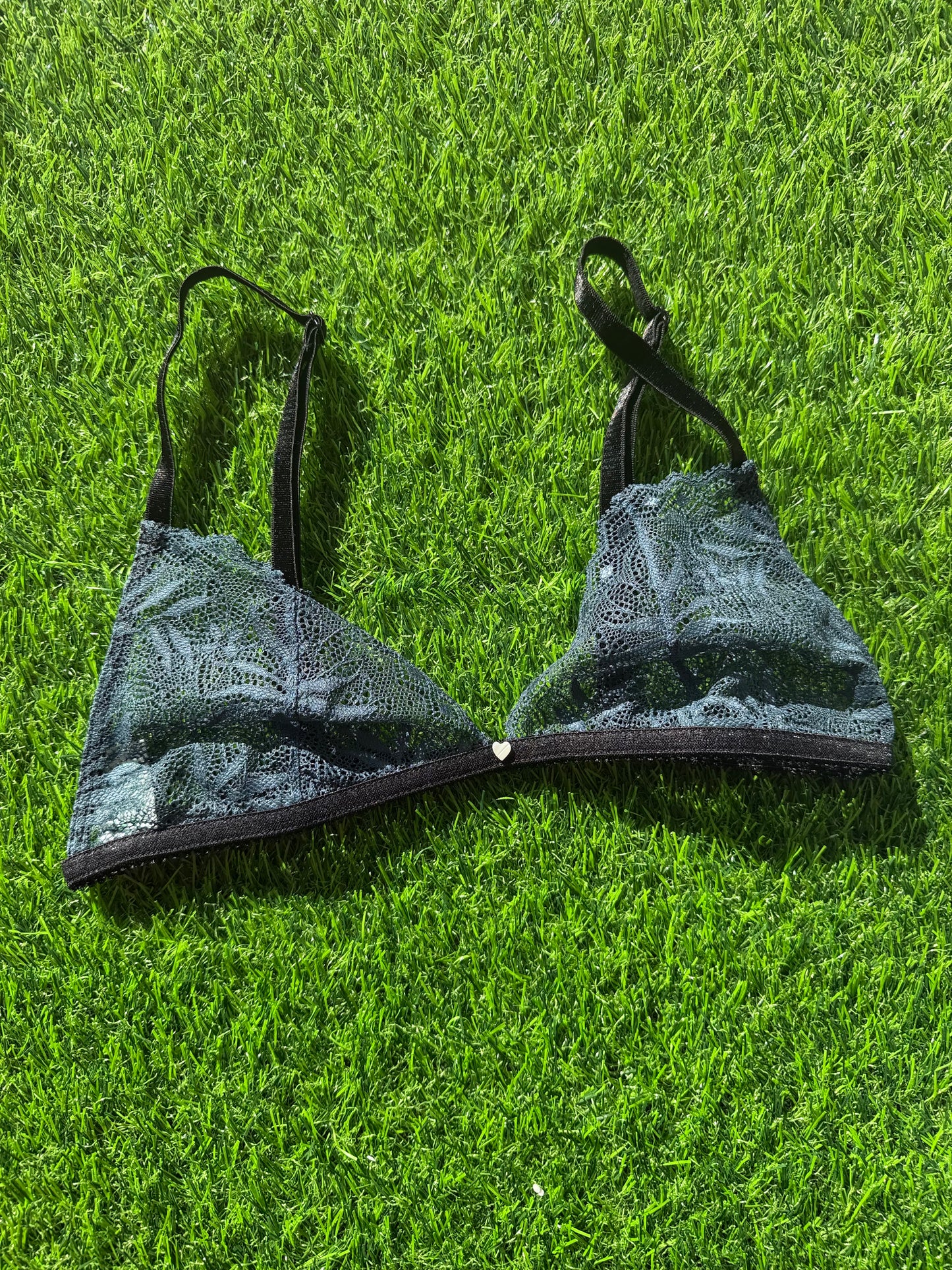 Clo: Selva Triangle Bra - Saxony Blue