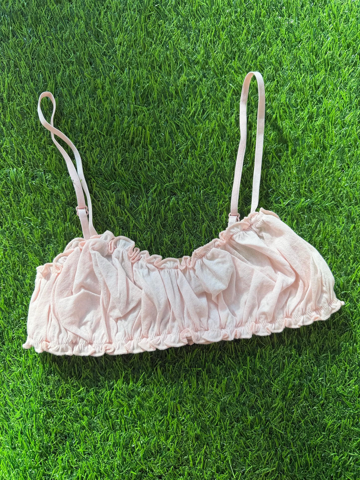 Only Hearts: Joey Organic Cotton Bralette - Cotton Candy