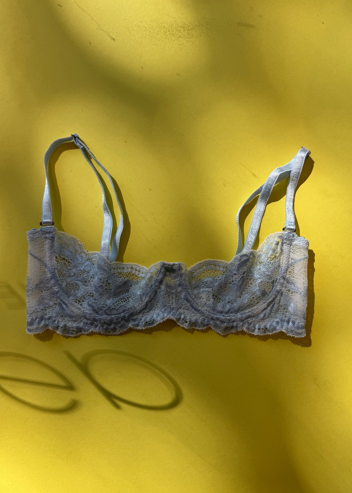 Clo: Fortuna Abierto Half Cup Bra - Halogen Blue