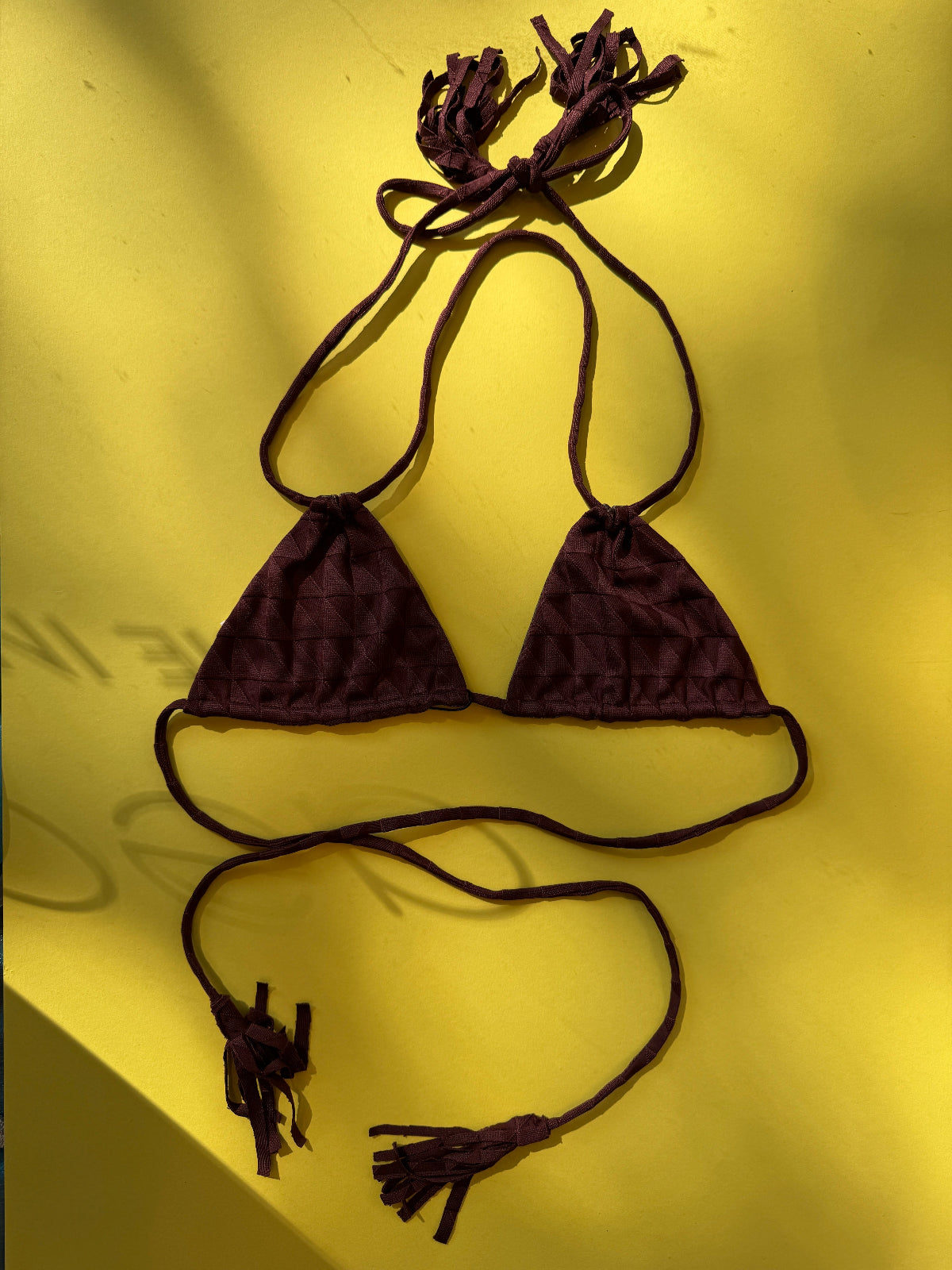 Acacia: Cannons Bikini Top - Bison Triangle