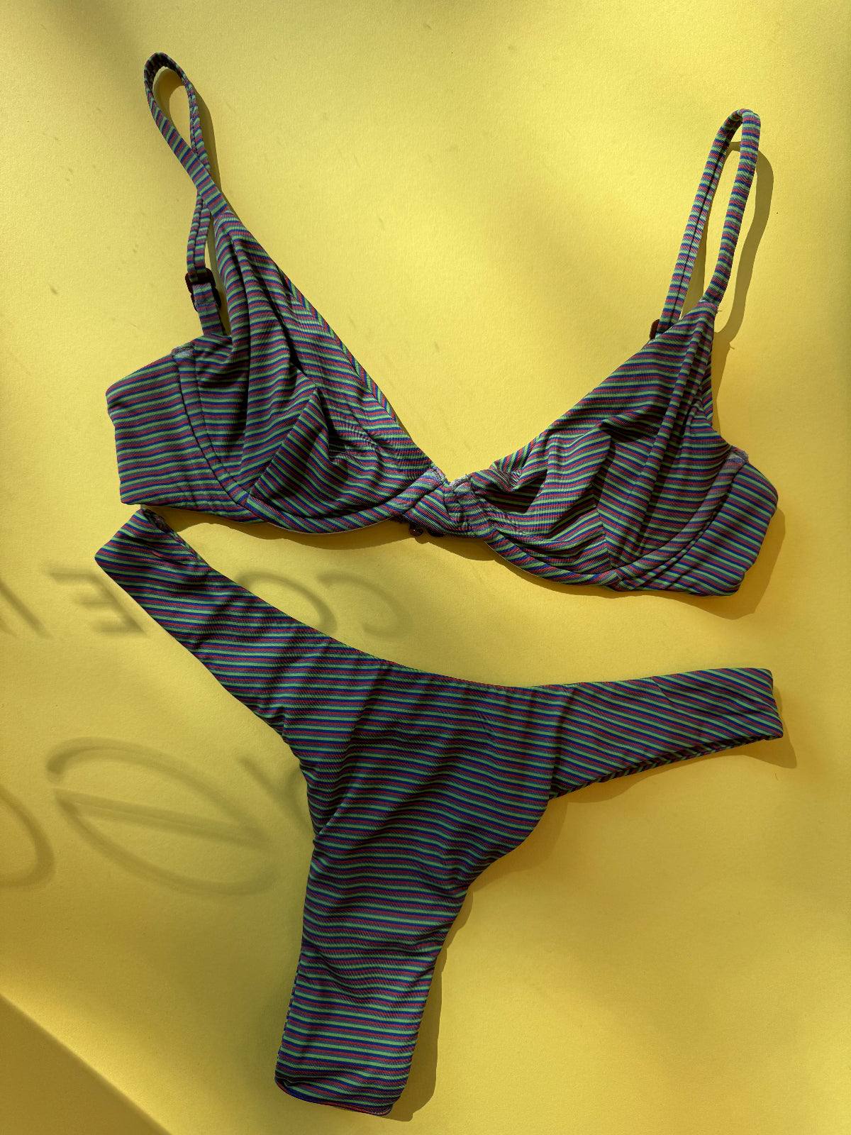 Acacia: Manhattan Underwire Bikini Top - Billie Stripe