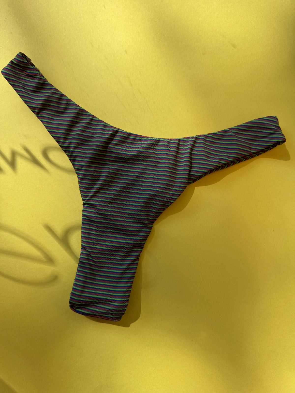 Acacia: Oslo Thong Bikini Bottom - Billie Stripe