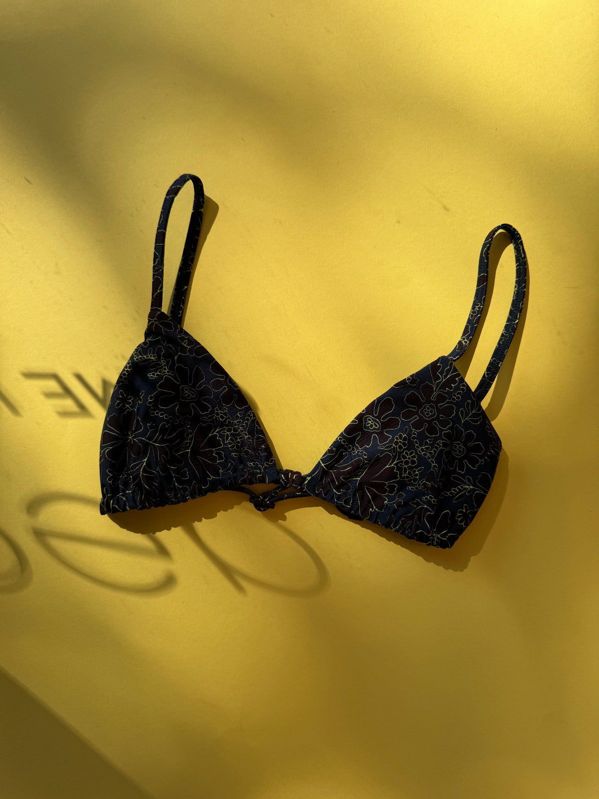 Acacia: Wren Triangle Bikini Top - Oni Print