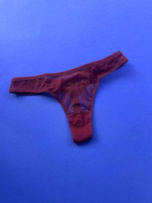 Only Hearts: Whisper Thong - Blackberry