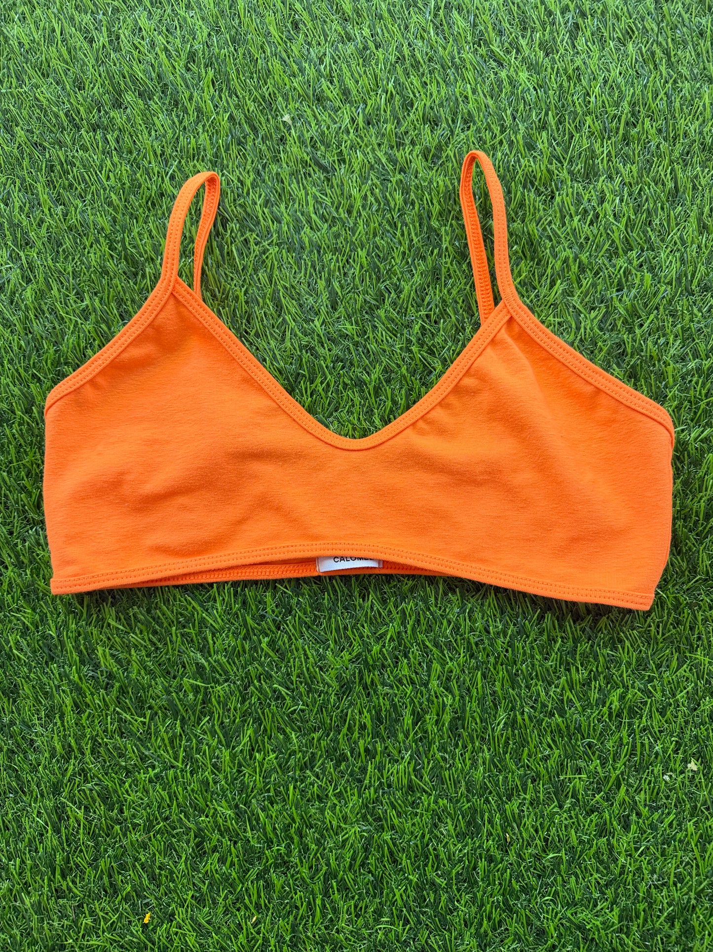 Calomel: Amaru Cotton Bralette - Juicy EXCLUSIVE