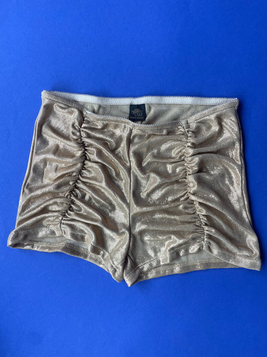 Only Hearts: Vera Short Shorts - Gold