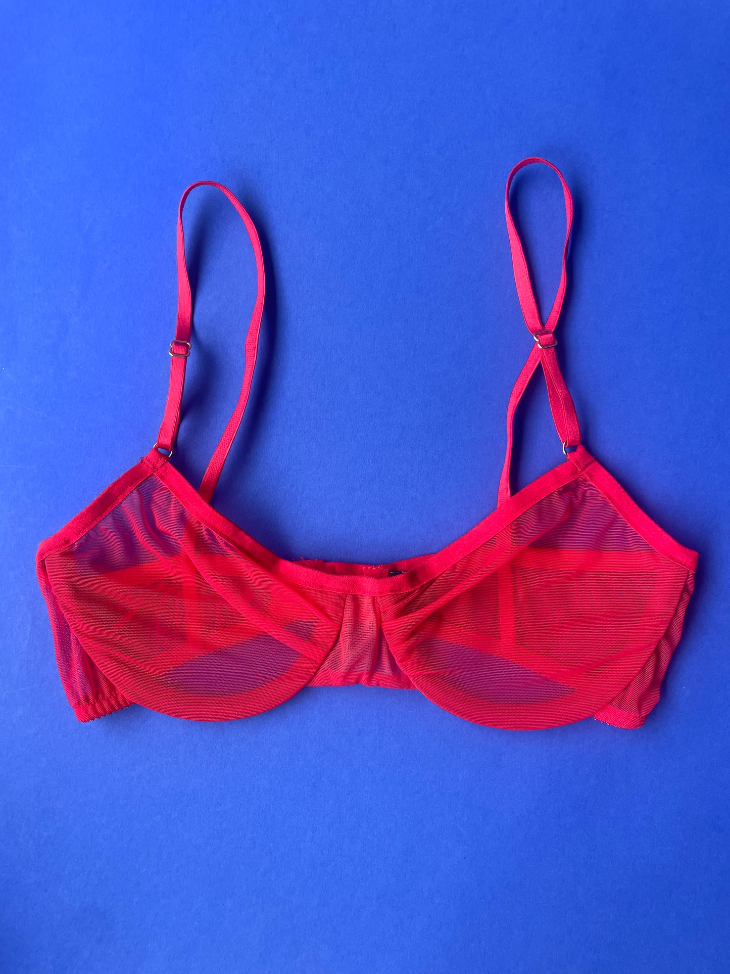 Only Hearts: Whisper Underwire Bra - Tango Red