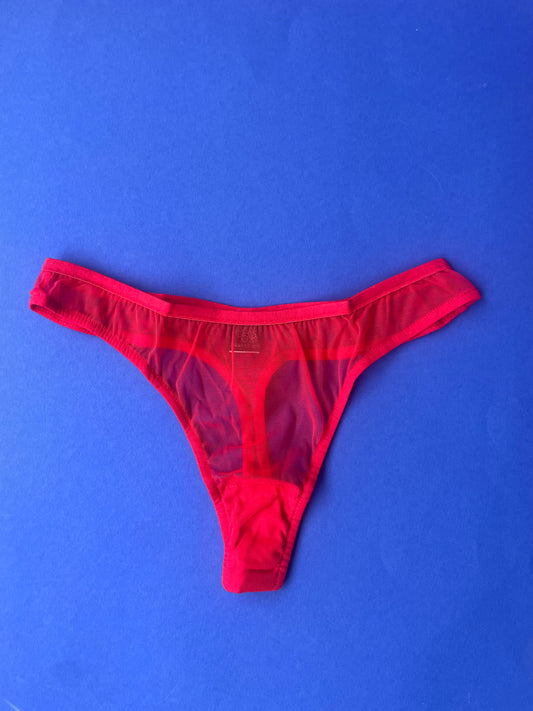 Only Hearts: Whisper Thong - Tango Red
