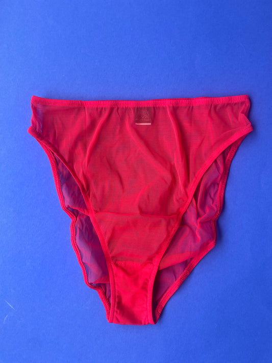 Only Hearts: Whisper High Cut Brief - Tango Red
