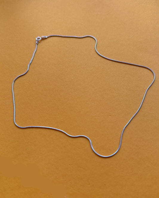 The Good Universe: Round Snake Chain  - Sterling Silver
