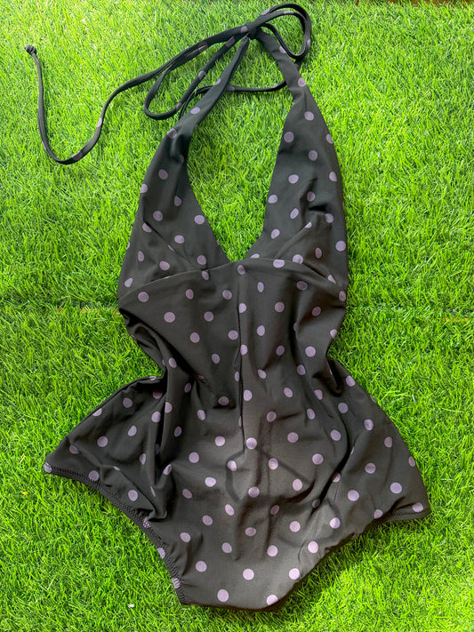 Pale: Mila Plunge One Piece  - Dots
