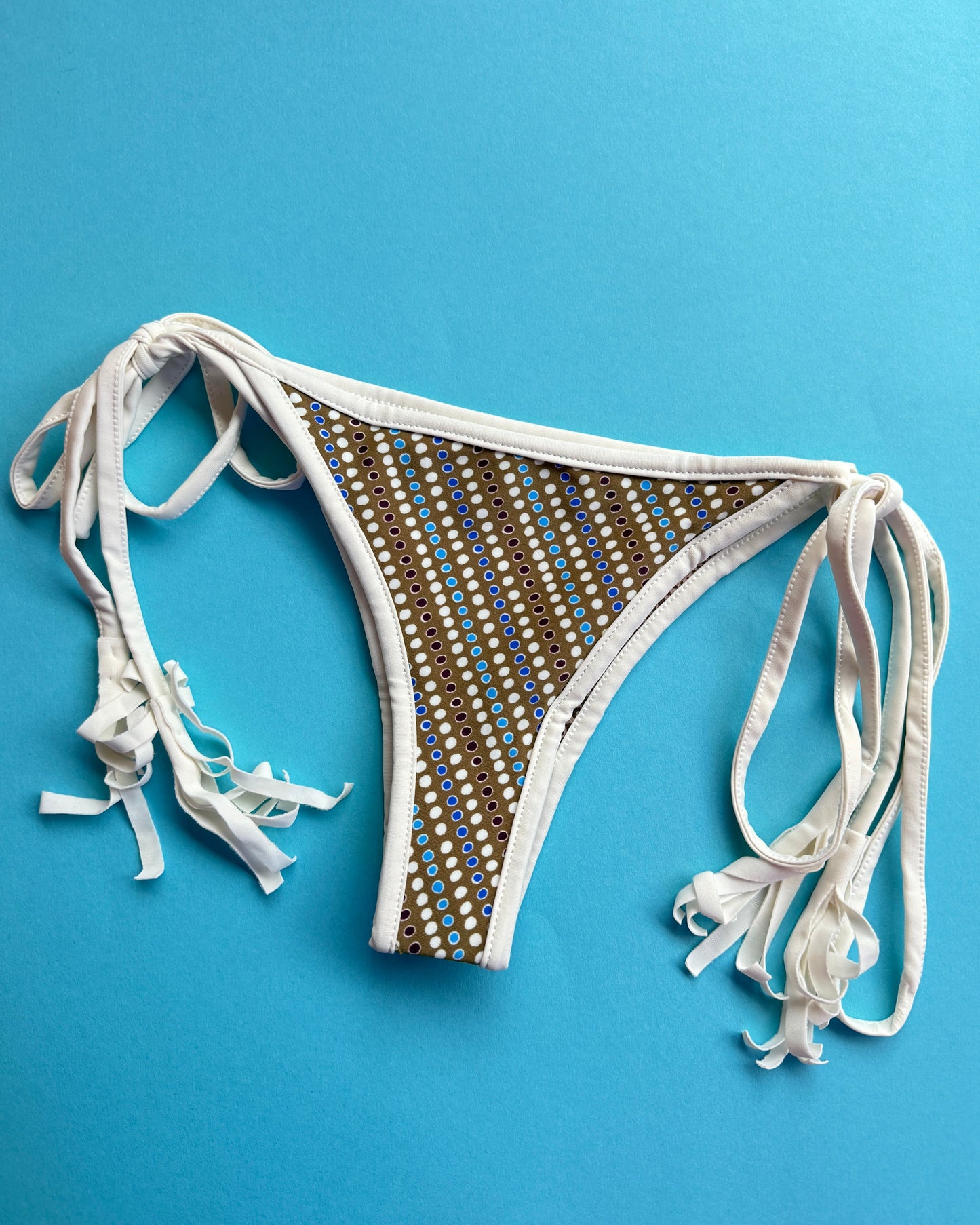 Acacia: Polihale Piped Bikini Bottom - Mizuki Dot