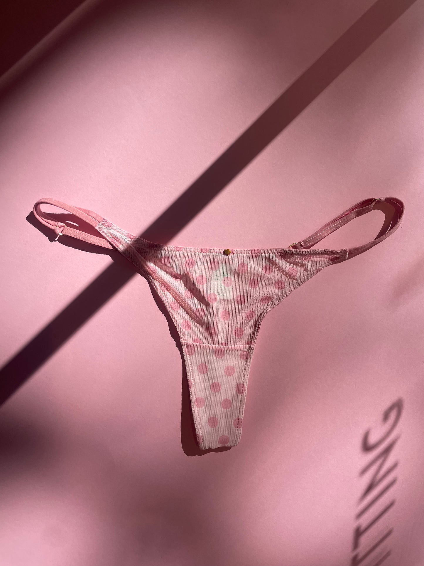 Clo: Malla Adjustable Thong - Pink