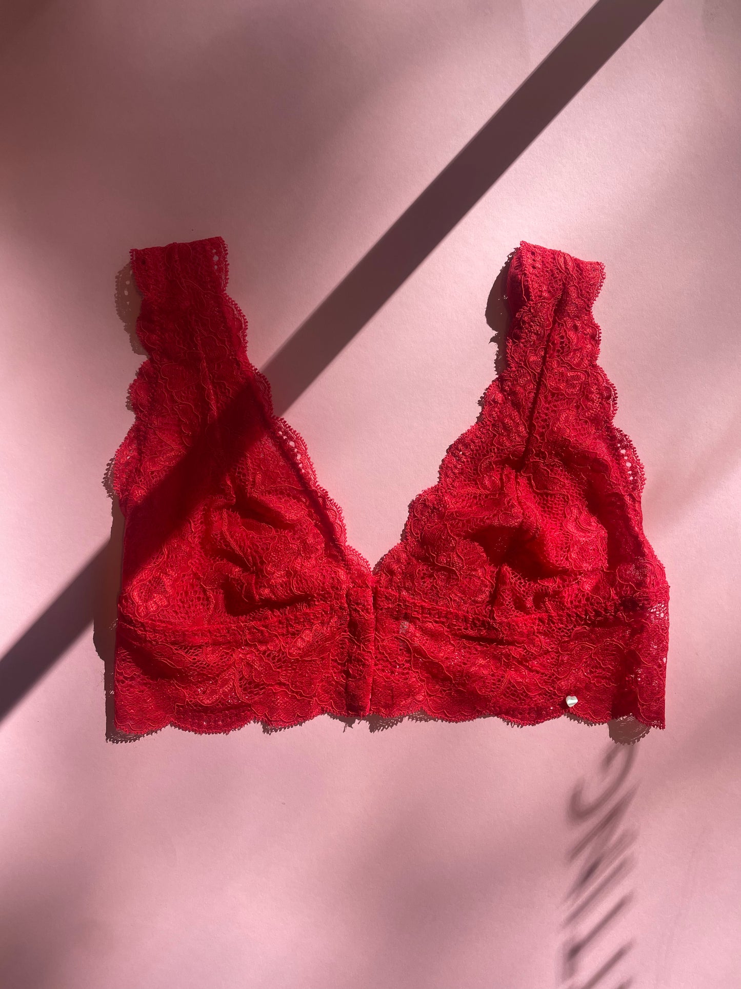 Clo: Fortuna Lace Bralette with Wide Straps Bra - Chrysanthemum