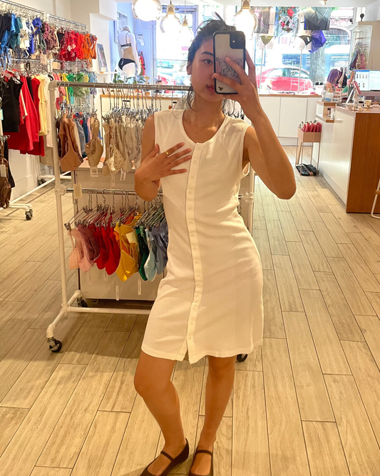 Gil Rodriguez: Sophie Minidress - White