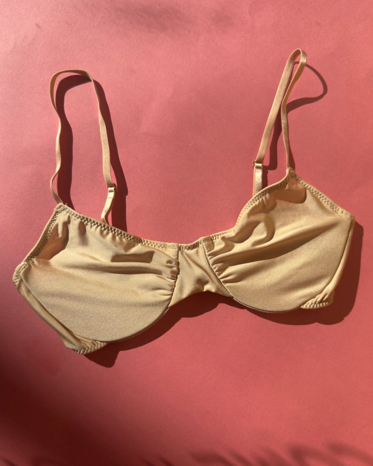 Only Hearts: Second Skins Underwire Bra - Beige