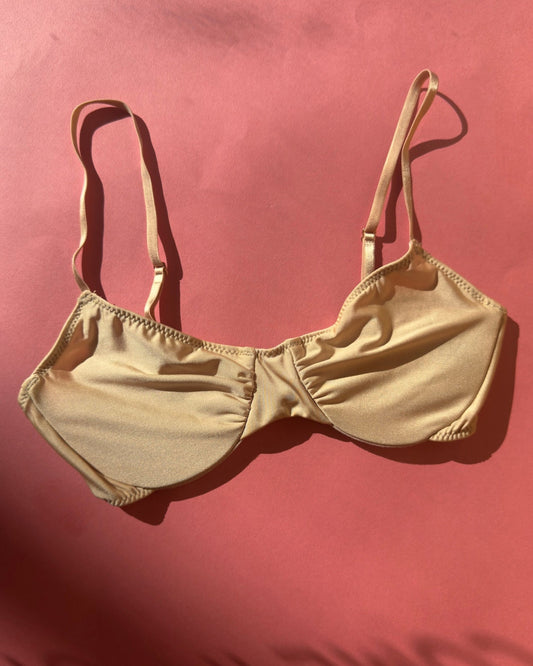 Only Hearts: Second Skins Underwire Bra - Beige