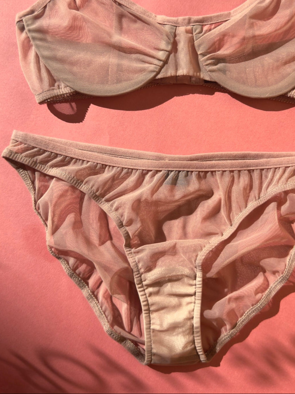 Only Hearts: Whisper French Bikini Brief - Rosewater