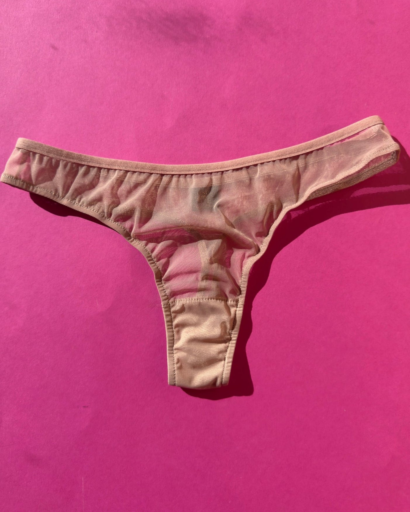 Only Hearts: Whisper Thong - Rosewater