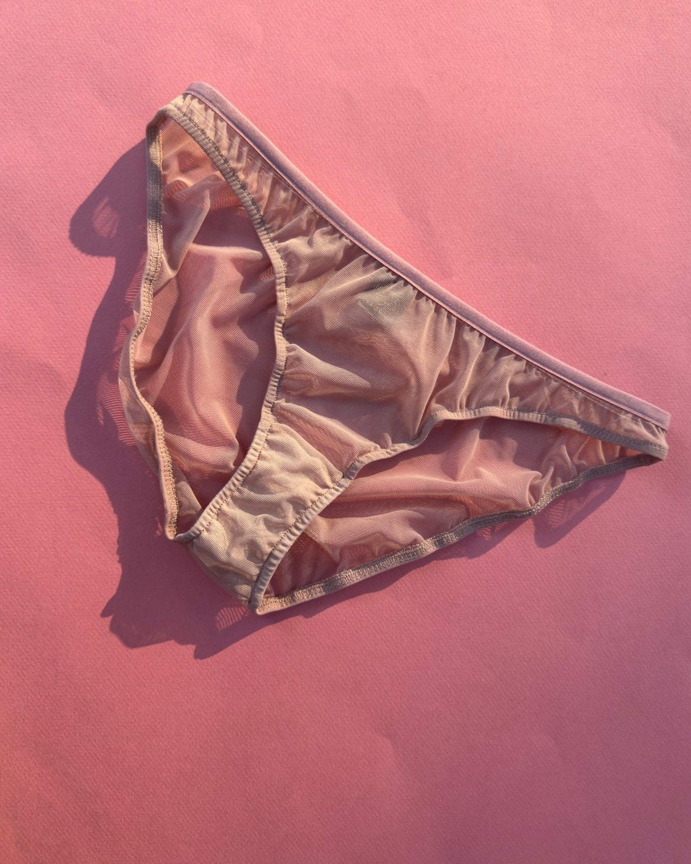 Only Hearts: Whisper French Bikini Brief - Rosewater