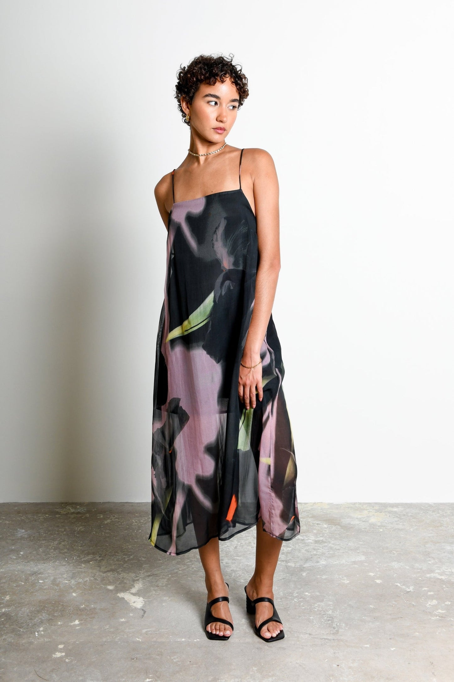 Untitled in Motion: Intermission Dress - Shadow Iris