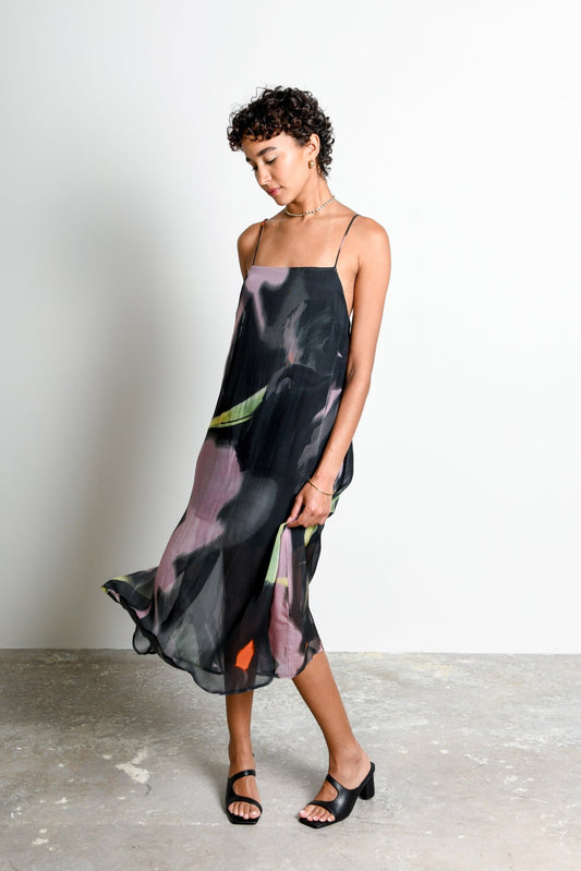 Untitled in Motion: Intermission Dress - Shadow Iris