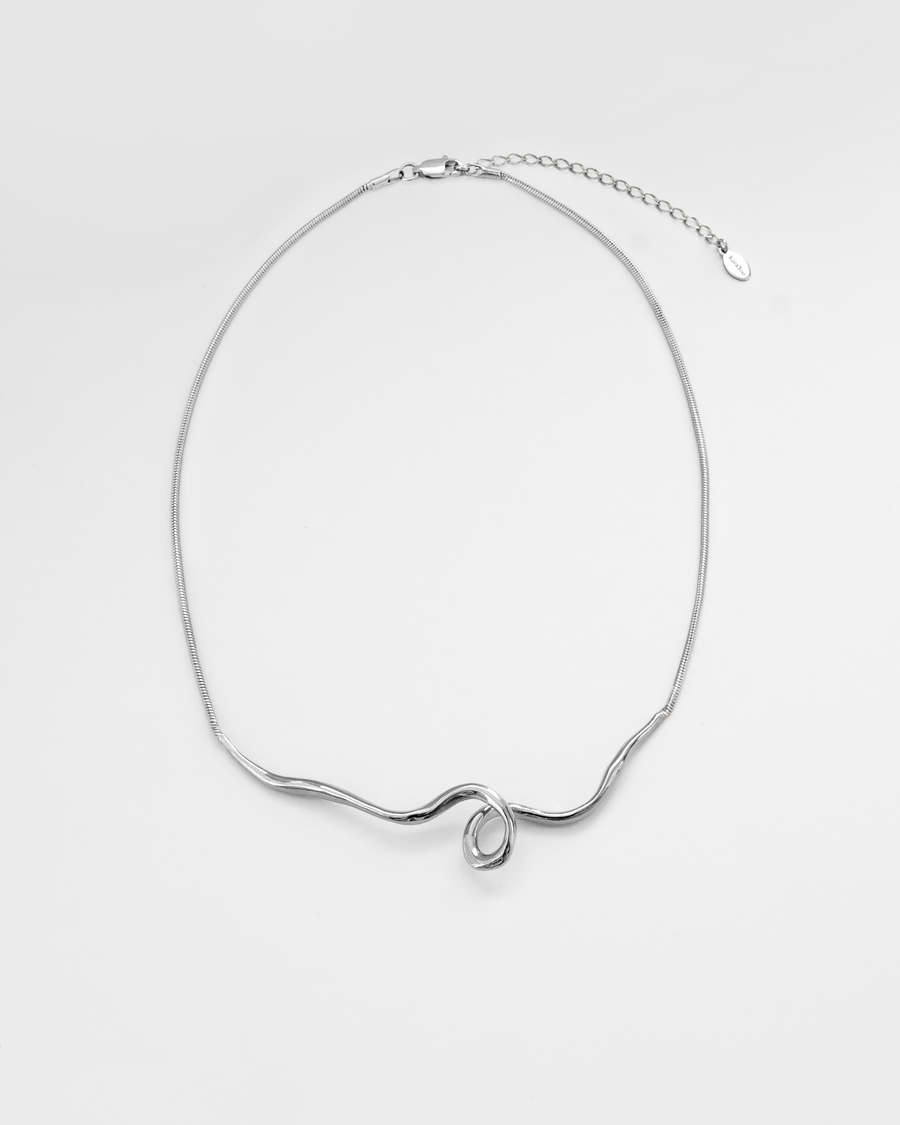 Kara Yoo: Maeva Necklace - Silver