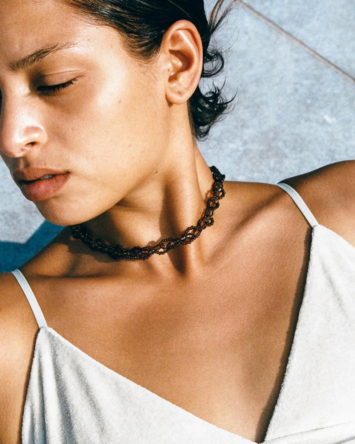 Jacob: Ouna Necklace - Brown