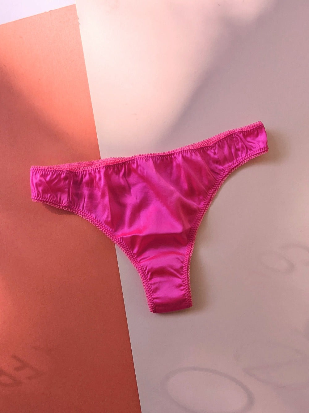 Araks: Grier Silk Thong - Parfait Pink