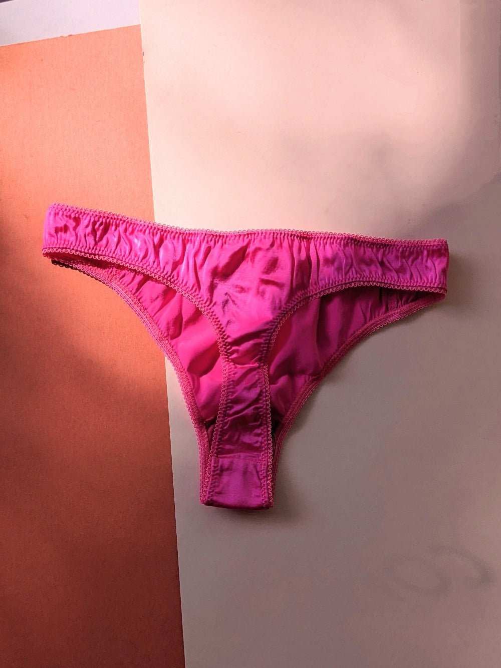 Araks: Grier Silk Thong - Parfait Pink – Azaleas