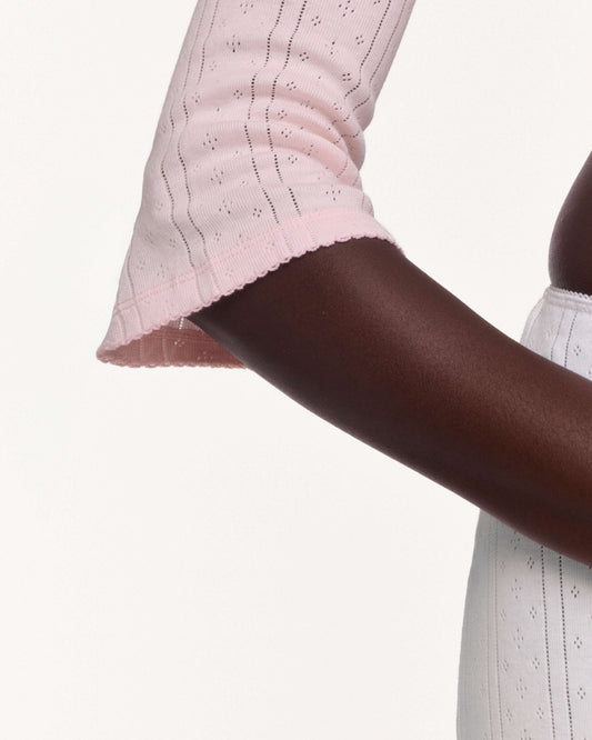 Cou Cou Intimates: The Rina Long Sleeve - Baby Pink