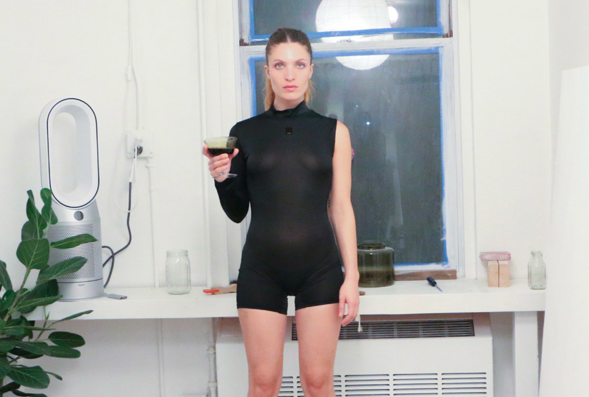 TROY: Playsuit Bodysuit - Black