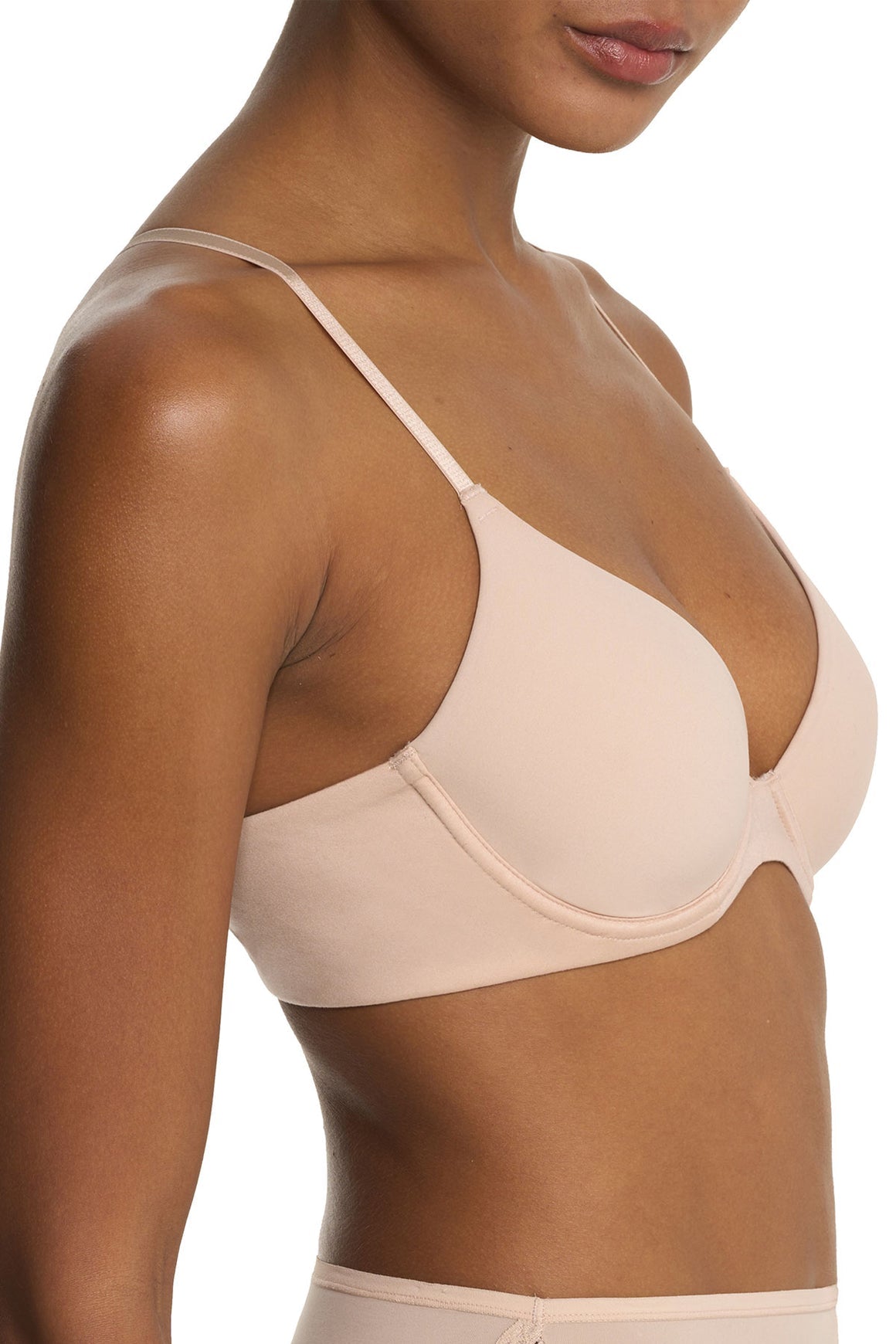 Natori: Soft Focus Convertible Contour Underwire Bra - Light Mocha