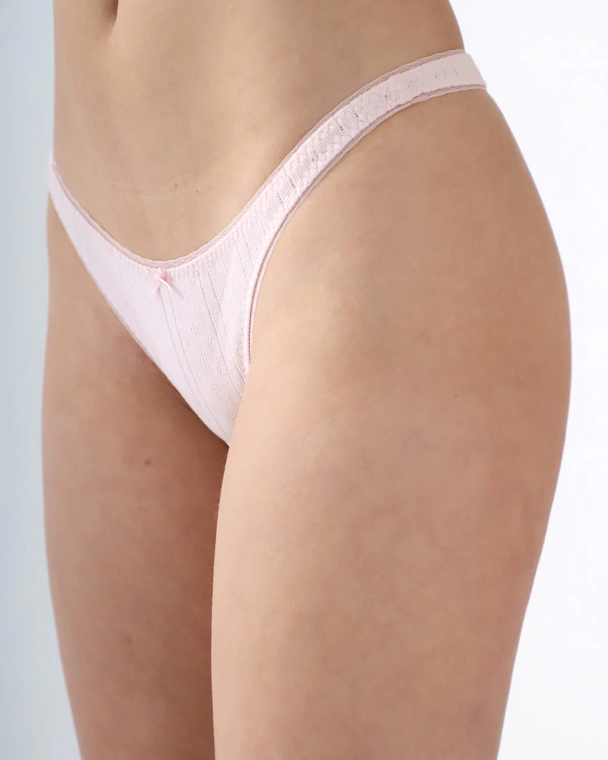 Cou Cou Intimates: The Thong - Baby Pink