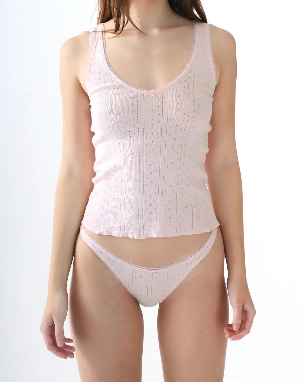 Cou Cou Intimates: The Thong - Baby Pink