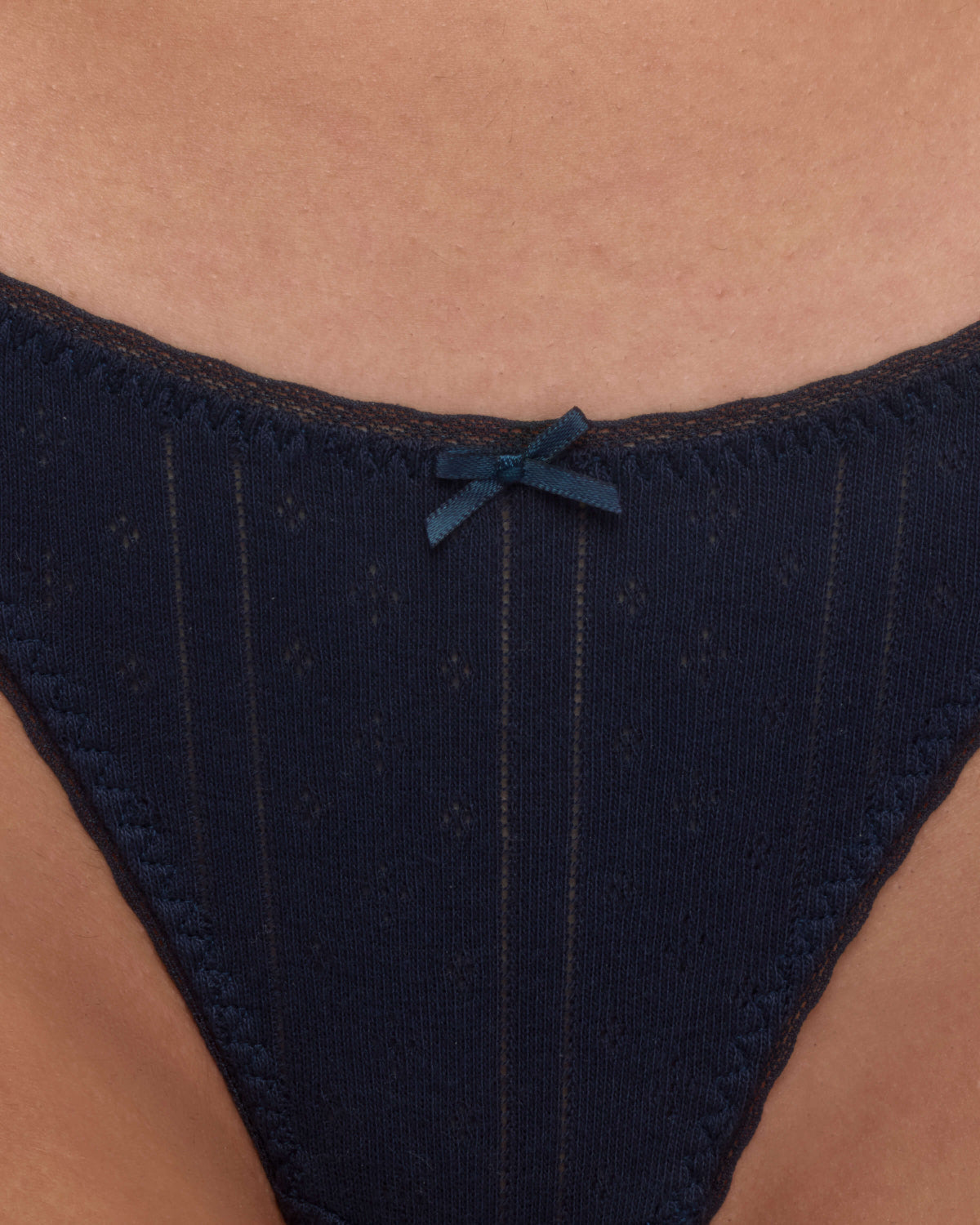 Cou Cou Intimates: The Thong - Navy