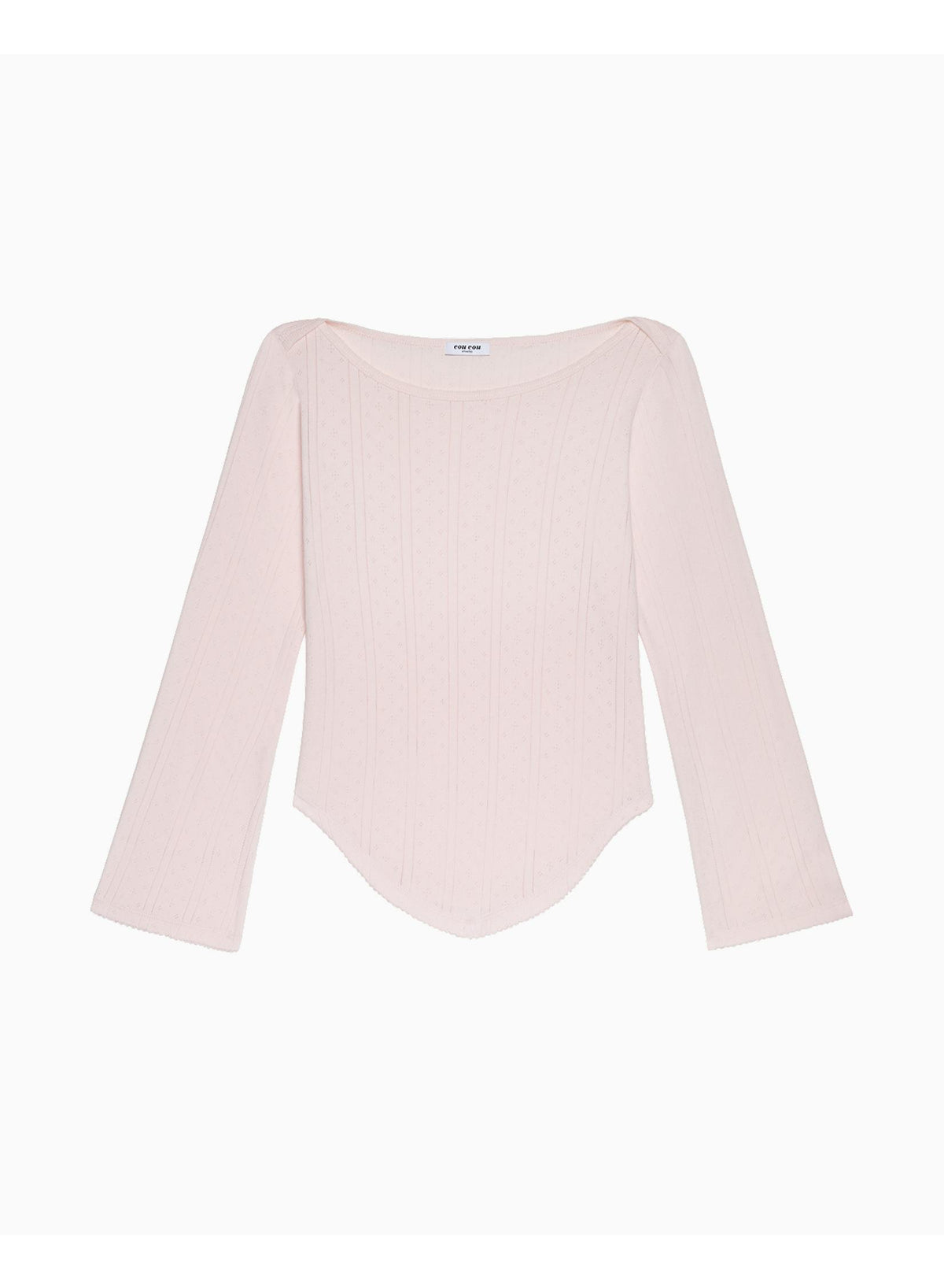 Cou Cou Intimates: The Rina Long Sleeve - Baby Pink