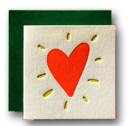 Ladyfingers: Heart Tiny Card