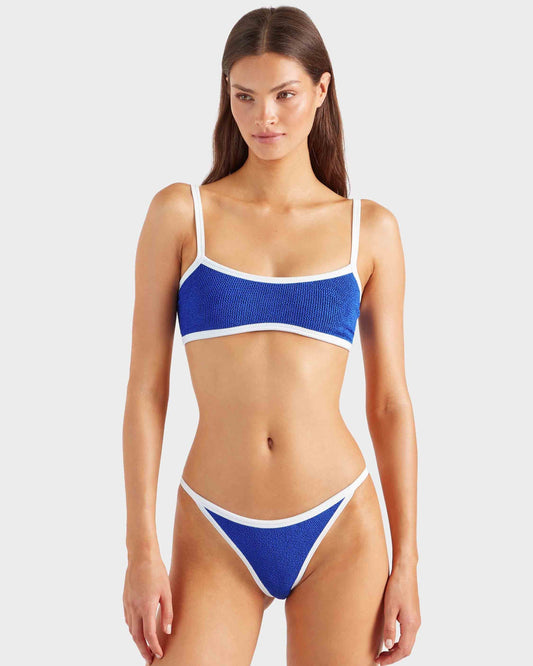 Hunza G: Tyler Sporty Bikini Set - Royal Blue