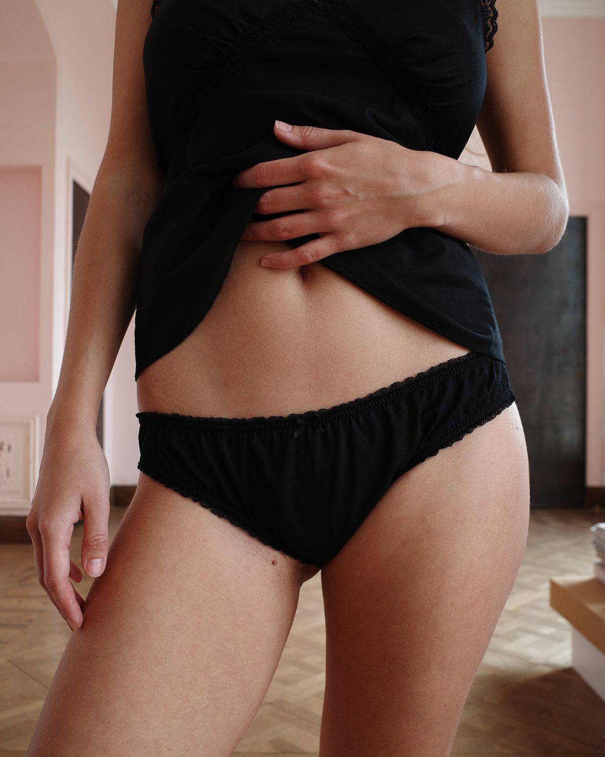 Cou Cou Intimates: The Iris Brief - Black