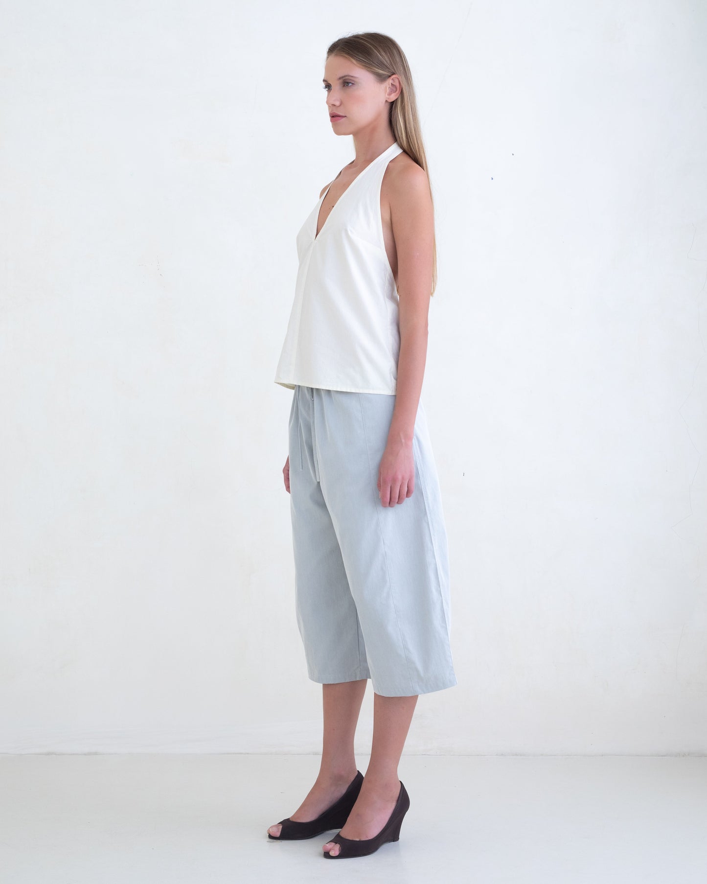 Belle Anna: Breezy Shorts - Mist