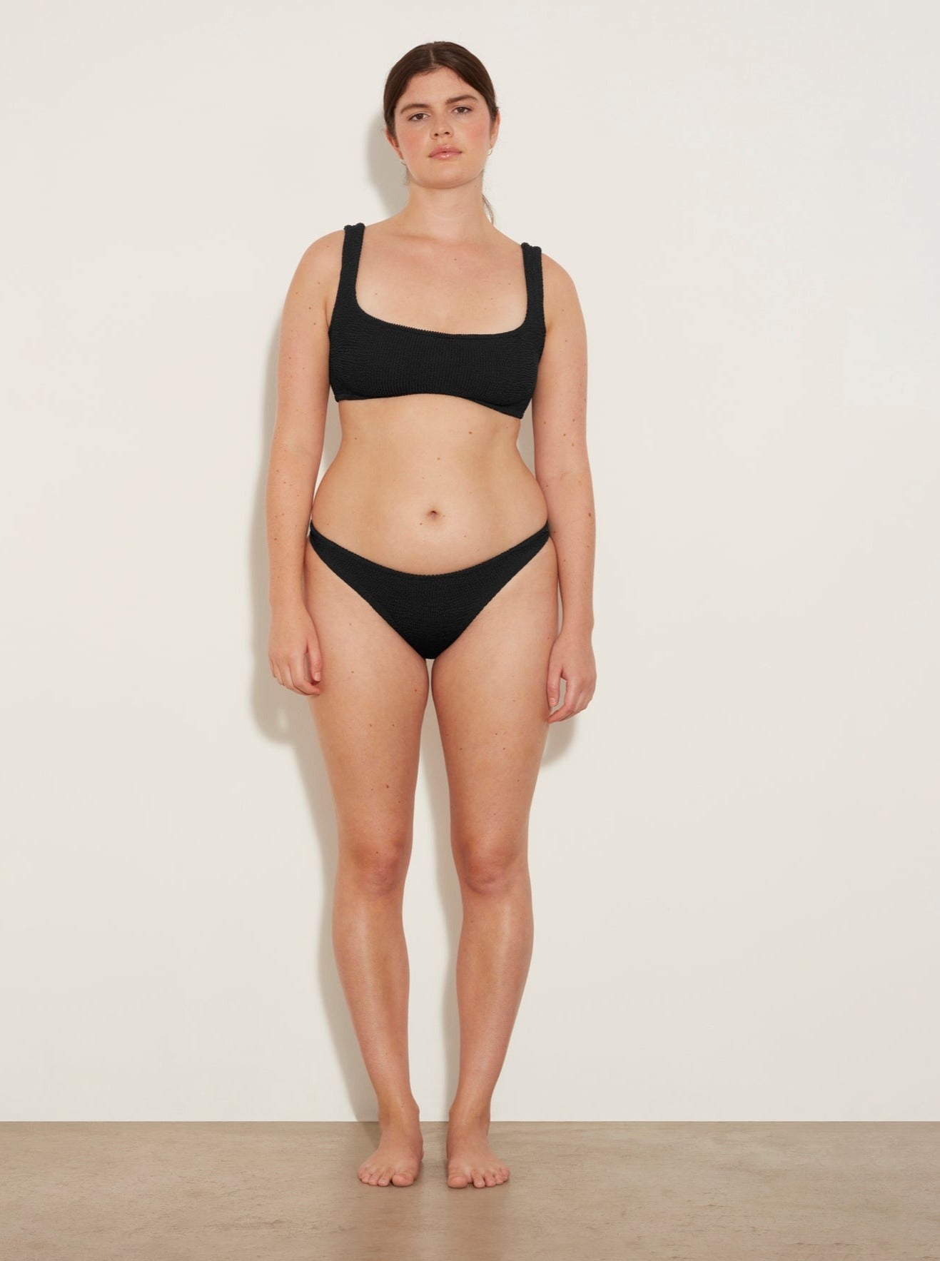 Hunza G: Xandra Bikini Set - Black