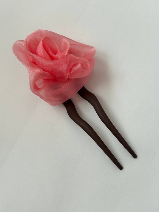 Room Shop: Rose Hair Pin - Peach