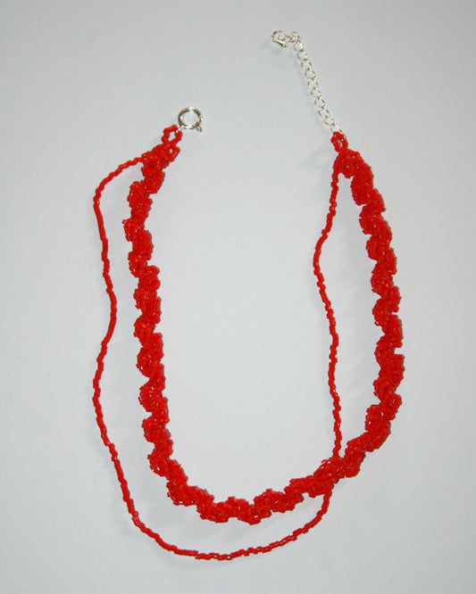 Jacob: Essa Necklace - Red