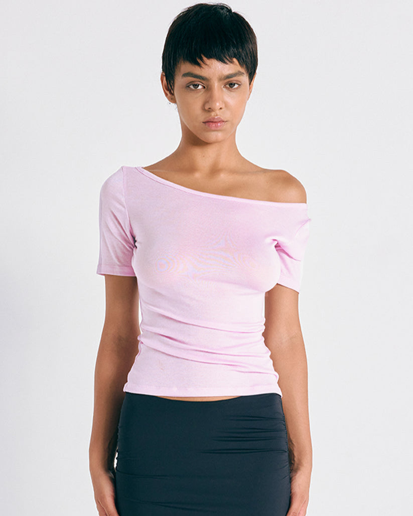 Woodrose Deli: Fifi Keyhole Top - Cherry