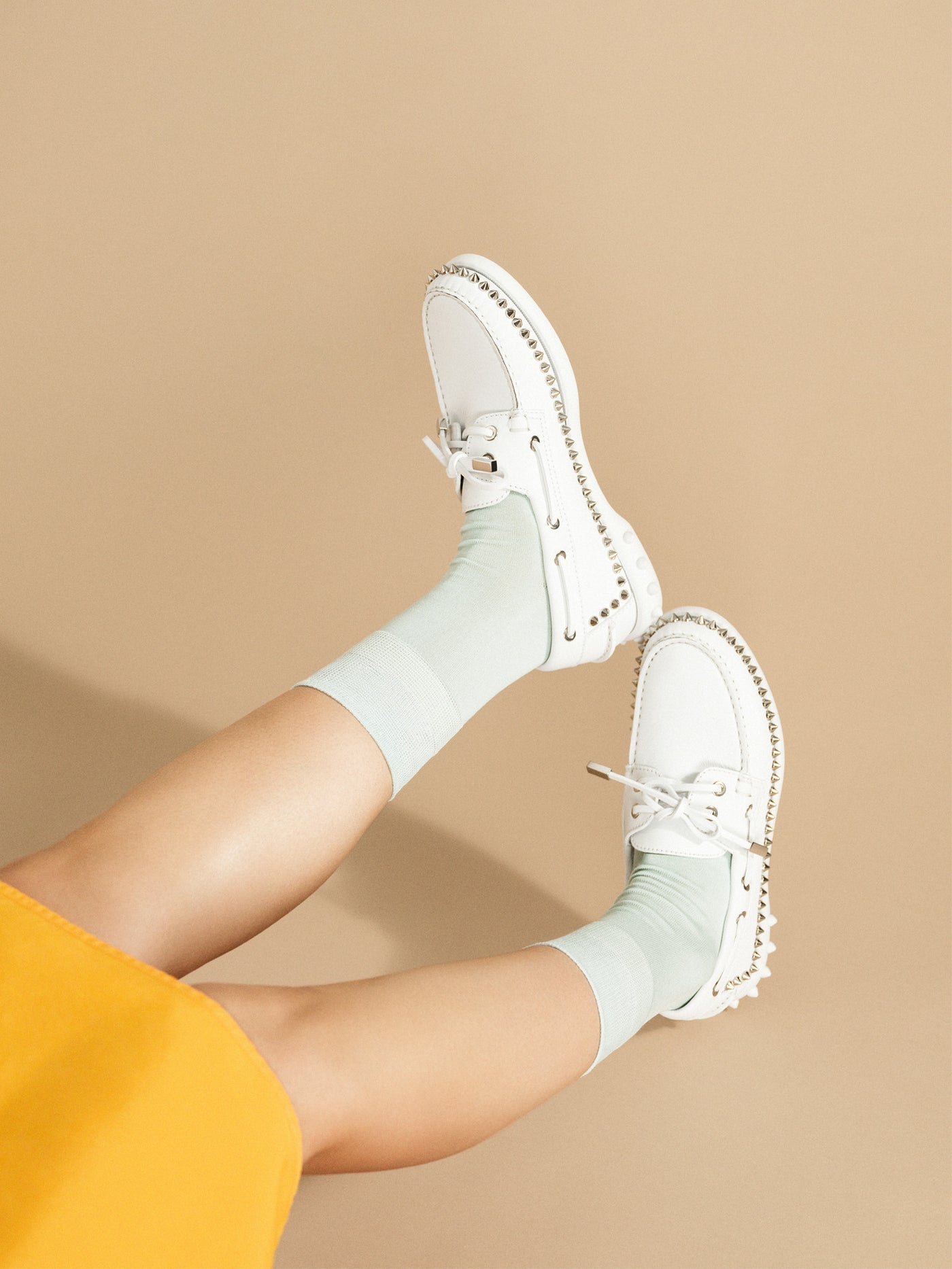 Hansel from Basel: Trouser Crew Sock - Icicle