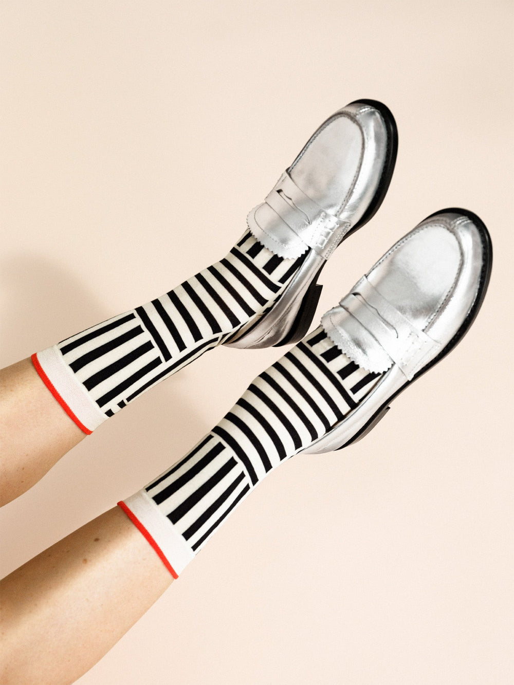 Hansel From Basel: Illusion Crew Sock - Black
